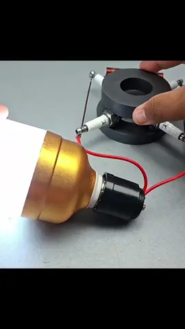 Amazing free electricity generator self running with copper wire use magnet & spark plug 100% | Part 2 #freeelectricity #freeenergy #freeenergygenerator220v #electric #foryoupage 