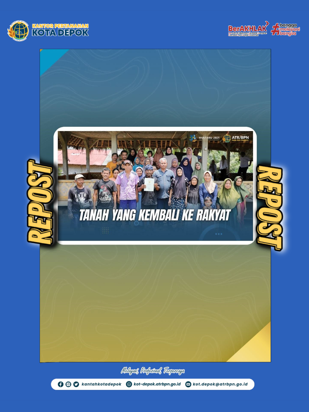 Halo #SobATRBPN, tanah tidak hanya sebagai tempat berpijak di bumi, bagi rakyat terutama petani, tanah adalah sumber penghidupan yang membuat dapur mengepul, sumber untuk menyekolahkan anaknya, dan masa depan yang diwariskan. Inilah kisah tanah di Banten yang menyimpan cerita panjang tentang para petani dengan perjuangannya berpuluh tahun demi tanah mereka. Simak video 