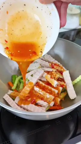 Nộm giò  Tui nhớ Tết quá ❤️ #mónngonmỗingày #nauancungtiktok #Reviewmonngon #trending 