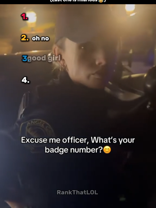 Ranking the Funniest Police Page Number Moments 🚓😂 #PolicePranks #FunnyVideos #Ranking #ComedyClips #TikTokTrend 