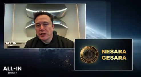 🔥 Elon Musk on NESARA GESARA!  Elon Musk has declared his support for the NESARA GESARA Reset a change America and the world have been waiting for.  📣 “This is what I voted for. President Trump made the right move by acting first, and I’m proud of his dedication to help the American people rise again.” You can’t ignore it anymore. The NESARA GESARA Gold Coin, fully backed by real gold, is the future of money — incorruptible, unstoppable. The last time I spoke about these coins, the value was $1.4M. Today, it has already climbed to $1.8M and it’s still rising. 💥 Banks are falling. Protect yourself. President Trump says 150 coins is all you need for true financial security. Secure them now, and by January 1st, 2026, you’ll be debt-free and ready for a new life. #TRUMP