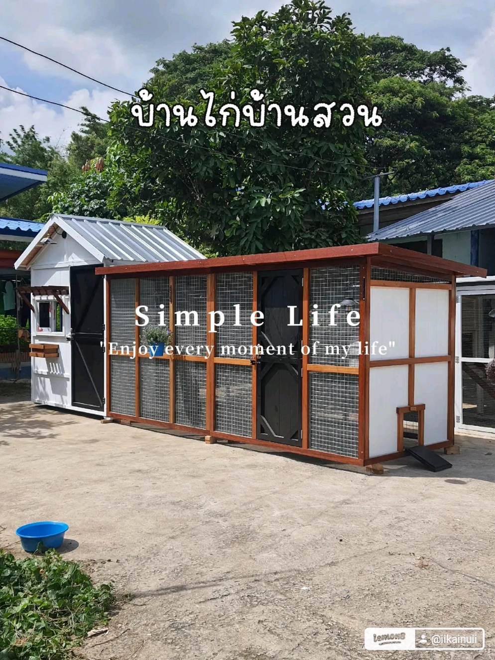 บ้านไก่สำเร็จรูปขนาดใหญ่ มาพร้อมออปชั่นเต็มรูปแบบ #บ้านไก่สำเร็จรูป #บ้านไก่สำเร็จรูปขนาดใหญ่ #เล้าไก่ #บ้านไก่ลุงนุ้ย #บ้านไก่ 