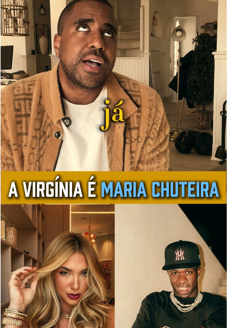 A Virgínia só gosta dos donos da bola #raiam #raiamsantos #virginia #vinijr 