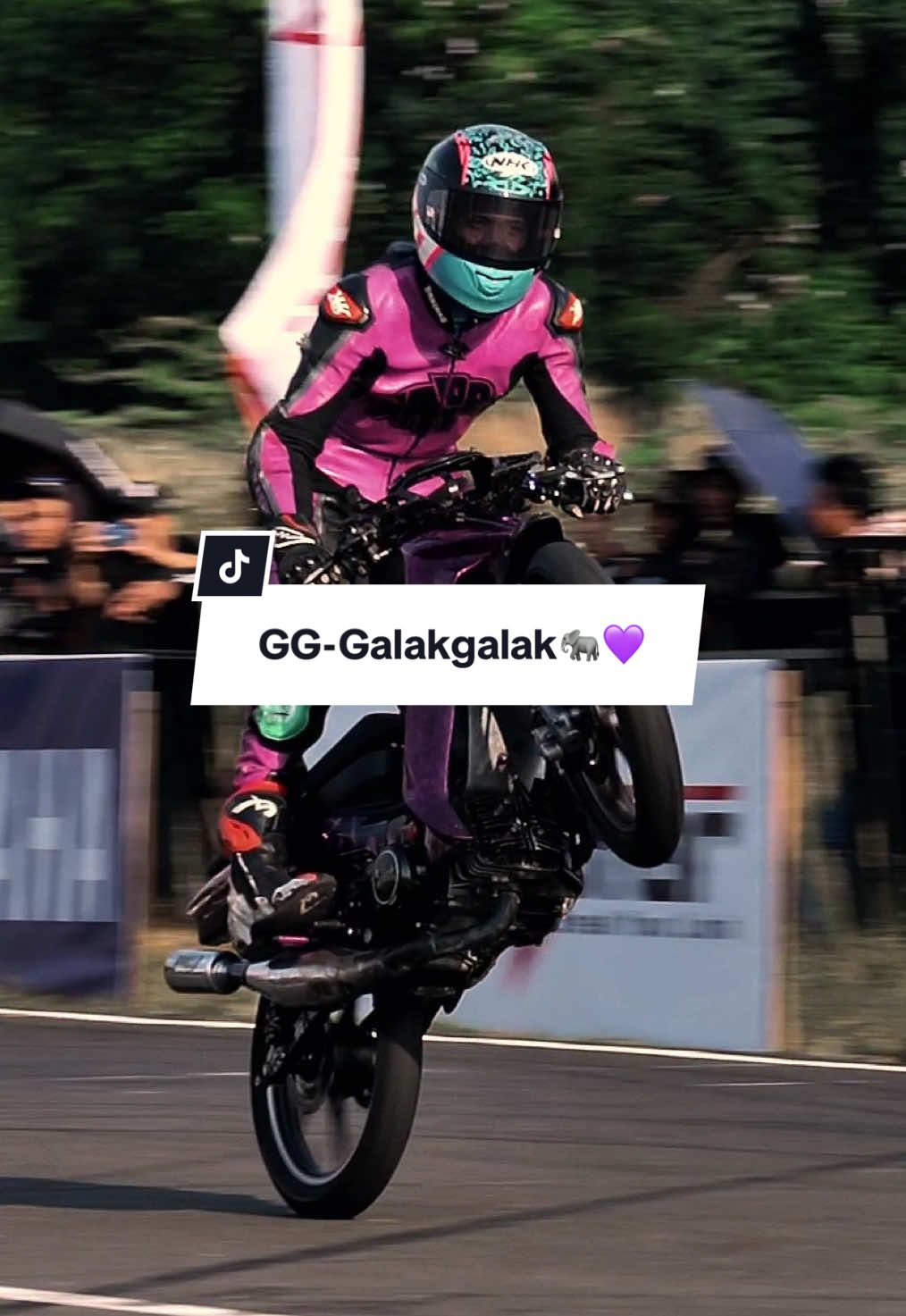 🐘💜 @syauqiii  #balapmotorindonesia #lfnhp969roadracechampionship #lfnhp969 #balapmotornet 