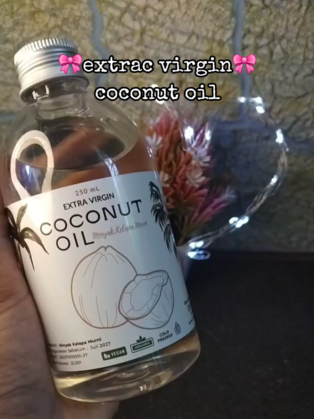 cari vco murni cek keranjangkuh aja #fyp #vco #vcoconut #extravirginoliveoil 