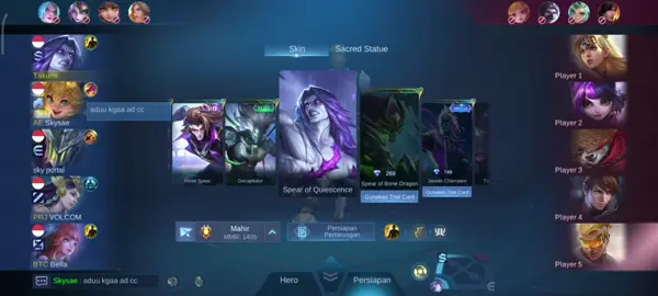 ini kenapa pas selesai draft frame bgt moonton 😡😡 #mlbb #mobilelegends #mlbbindonesia 