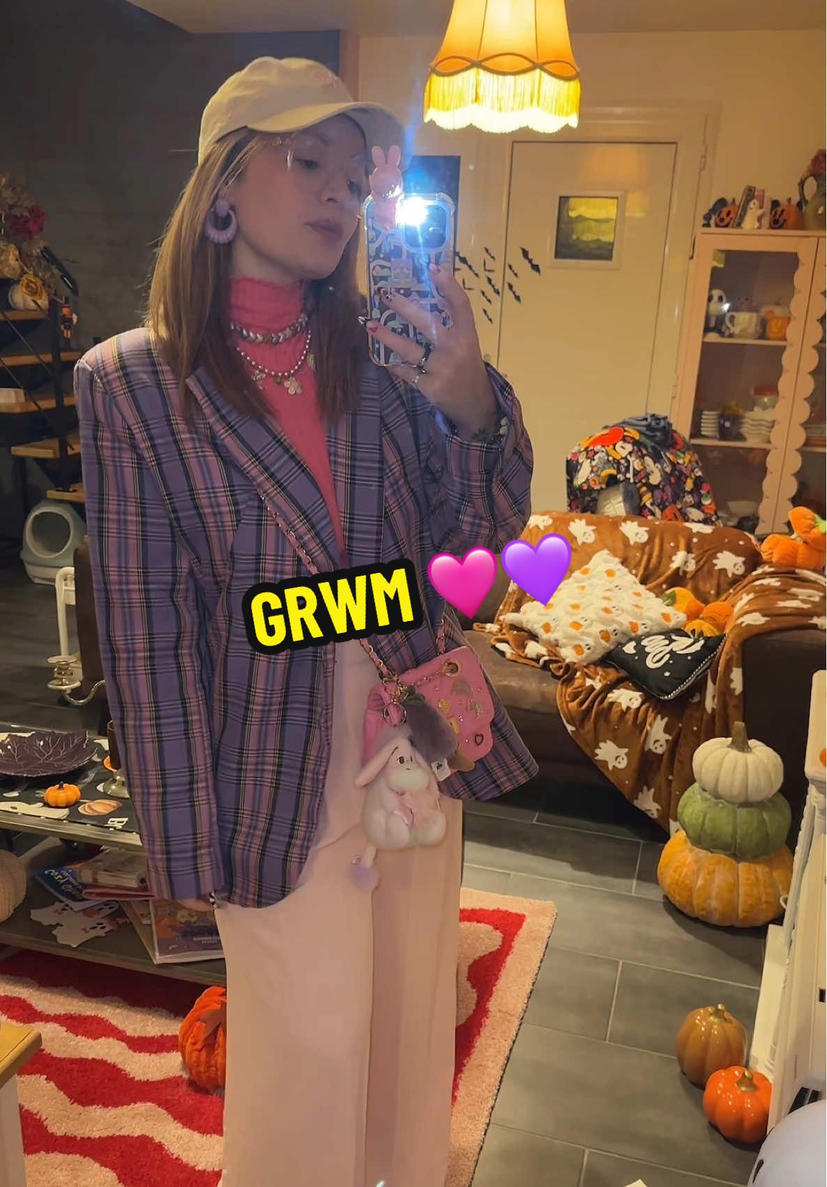 GRWM 🩷💜✨ #grwm # #grwmoutfit #pourtoii #grwmmakeup #grwmroutine 