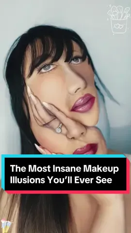The Most Insane Makeup Illusions You’ll Ever See#makeup #visualmagic #faceart #viralmakeup #creativemakeupchallenge 