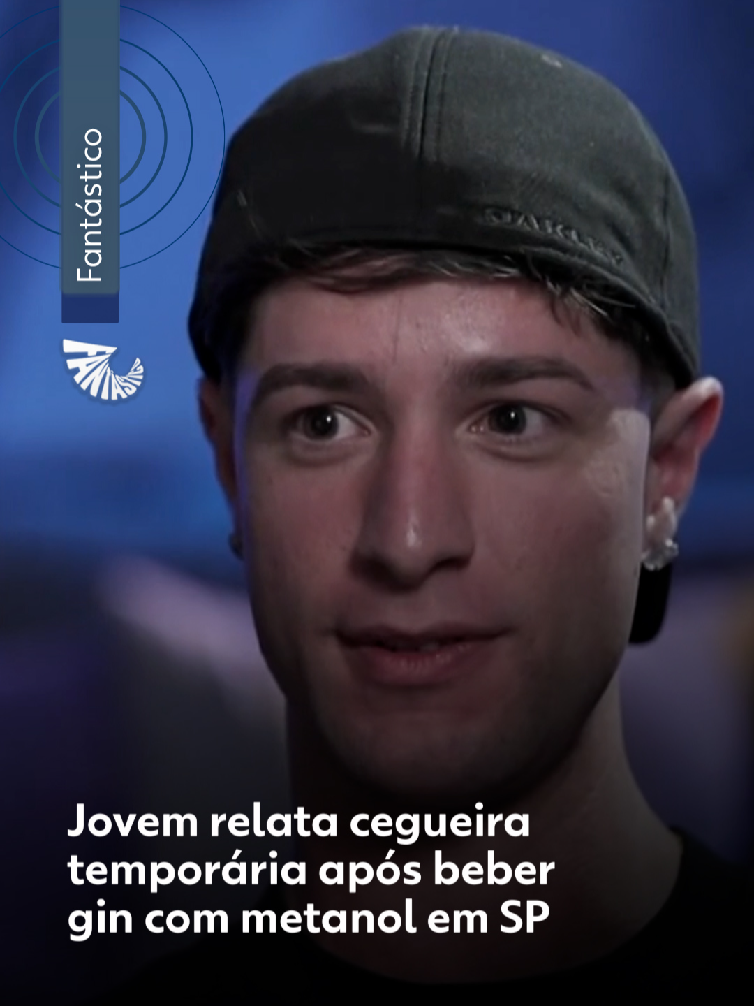 Bebida adulterada - O estudante Diogo Marques viveu momentos de desespero após uma noite entre amigos em São Paulo. Horas depois de consumir gin com energético, ele acordou sem enxergar nada. “Acordei, abri o olho e estava tudo preto, com uma dor de cabeça muito forte”, contou em entrevista ao Fantástico. Diogo sobreviveu, mas precisou ficar internado três dias depois que exames confirmaram a presença de metanol em seu sangue. “É assustador. Meu amigo está internado há um mês
