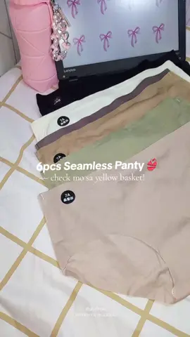 6pcs Silk Undies tapos magkano lang??? 😲✨  #6pcspanty #seamlesspanty #silkpanty #comfytowear #fyp 