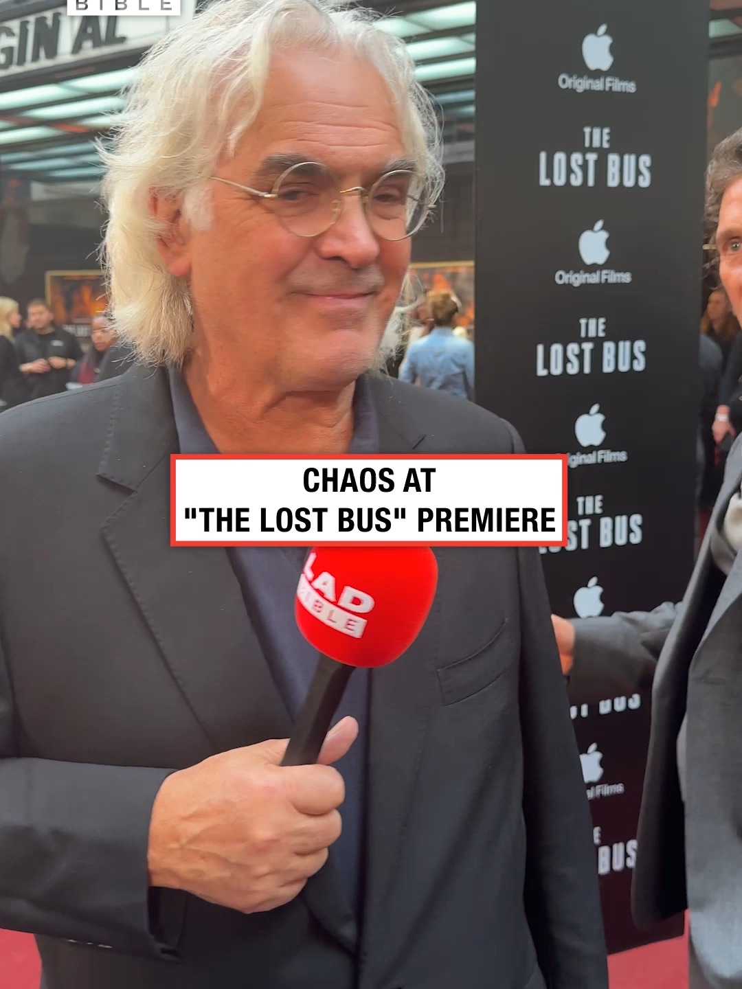There is so much going on 🤣 THE LOST BUS WILL BE AVAILABLE TO STREAM ON APPLE TV+ FROM 3RD OCTOBER.
