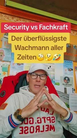 Security vs Fachkraft🤔Der wohl überflüssigste Wachmann aller Zeiten🧐🤣🤣🤣🤣#foryou #Tiktoknews #fyp #fürdich #Security 