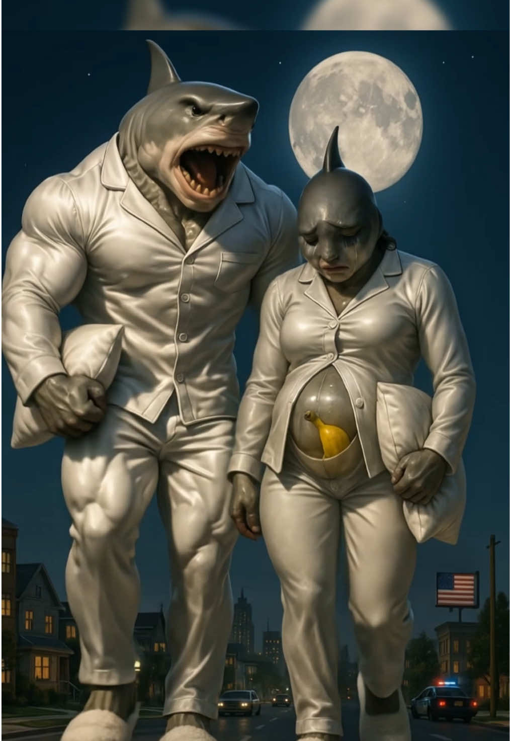 Muscled Italian Brainrot Pregnant By Another But They’re Giants #brrbrrpatapim #ballerinacappuccina #tralalerotralala #tungtungtungsahur #brainrot 