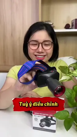 Đèn pin đội đầu siêu sáng Room xa gần tùy chỉnh cực kỳ tiện lợi cho mọi người  #denpinsieusang 