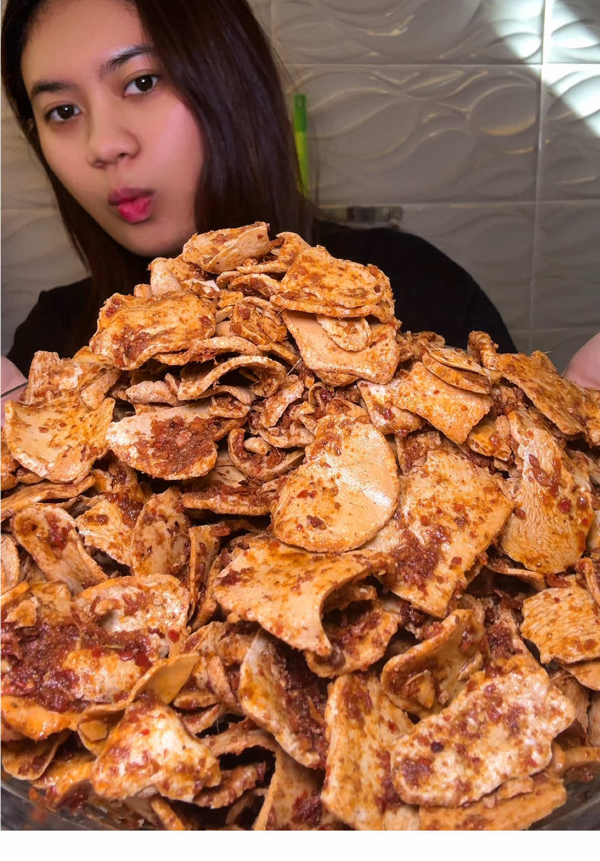 Basreng kecombrang @NYEMILSAJI enakk bgt!! Daebak!! 