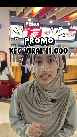 Lenih murah lebih hemat pokoknya gais #promomakangajian #KFC #promokfc #makanhemat #promomakan