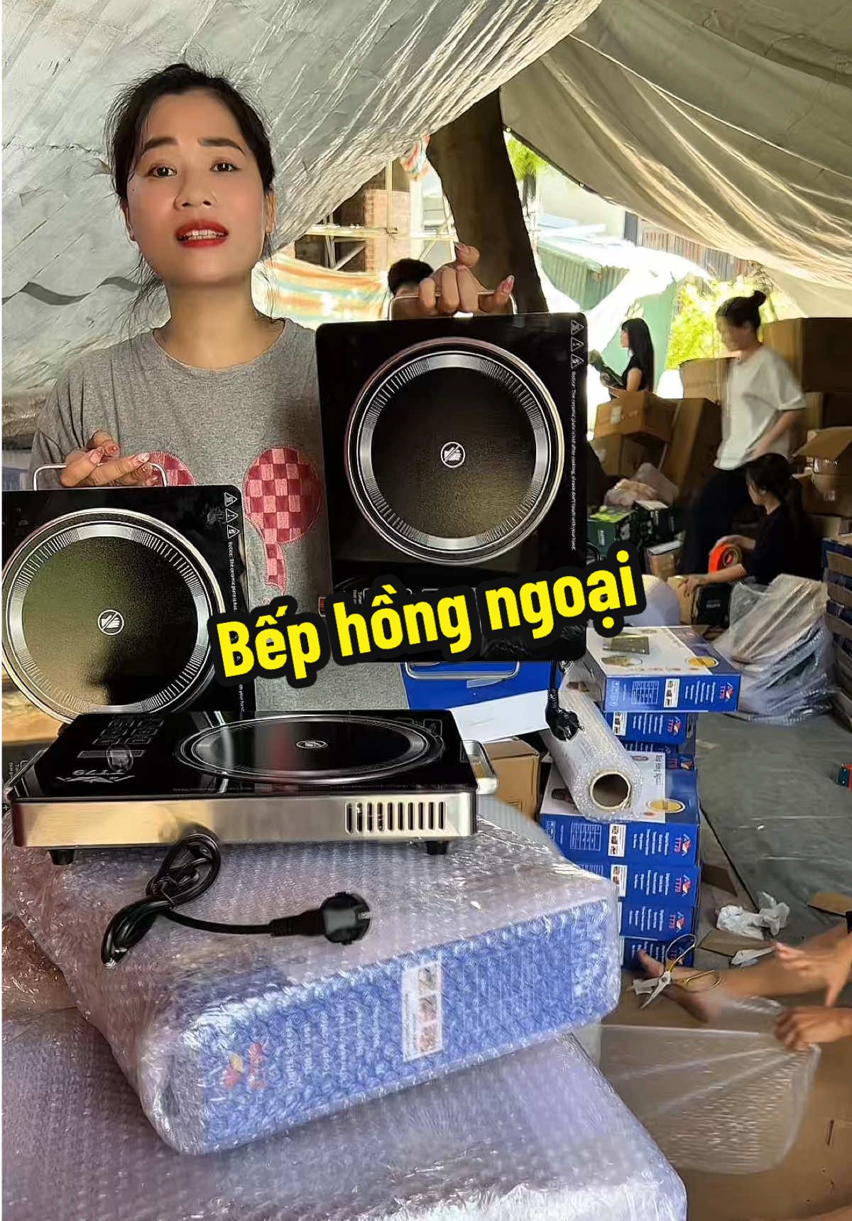 Bếp hồng ngoại cảm ứng #thanhtram86 #xh #bephongngoai #bephongngoaicamung 
