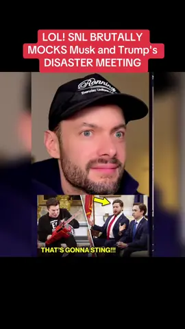 LOL! SNL BRUTALLY MOCKS Musk and Trump's DISASTER MEETING #news #breakingnews #usa #fyp #usa_tiktok 