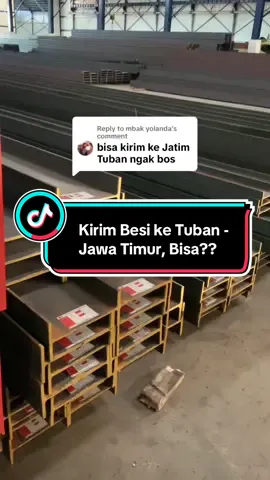 Replying to @mbak yolanda Cukup Sering kak klo kirim besi ke Tuban mah.  Info pemesanan atau konsultasi, bisa langsung hubungi kami di Whatsapp admin, ya! 😉 WA admin 1: 0821-3355-5559 WA admin 2: 0813-1845-5559  Web: duaputrapetir.co.id Katalog: s.id/dpp-steel Kantor kami: Bukit Palma C5 No.33 Citraland - Surabaya Barat #besisurabaya #besibajasurabaya #distributorbesisurabaya #besiwf #wf250 