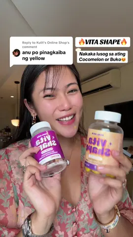 Replying to @Kulit's Online Shop Same lang na effect mi, iba lang ang flavor sa ating VitaShape😍🥹🥰 #vitashape #vitashapegummies #gummies #fyp #foryourpage 