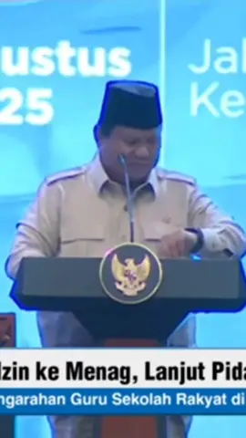 Preiden Prabowo : Aku Presiden tapi soal agama aku tunduk.  #prabowosubianto #president #presidenprabowo #presidenri #pidatopresidenprabowo 