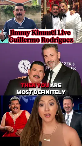 I love him!! #jimmykimmel #guillermorodriguez #mexican #mexico #latina #latino #tiktoklatino #greenscreen 