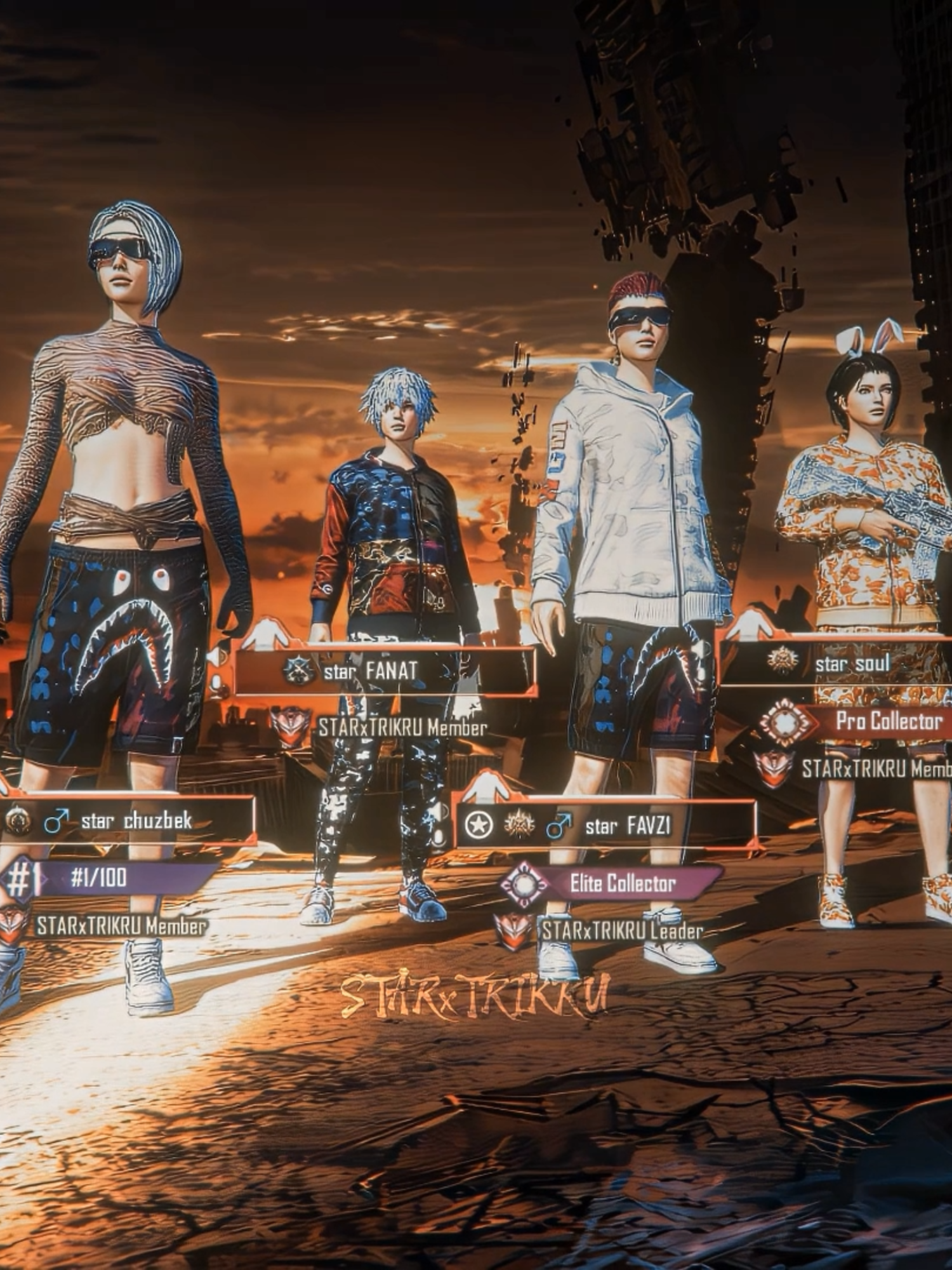 We ( TRIKRU) >>> ALL EDITORS ! If you think that anyone is better than us ! Mention them in the comments below!Let me see 👀🤷‍♂️#pubgmobile #trikru @chuzbek TRIKRU @fanat @help yourself 