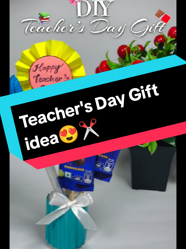 Teacher's Day Gift idea😍✂️#foryoupage #500k #foryou #creatorsearchinsights #mycraft 