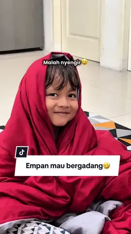 Kaya iya aja mau bergadang katanya si empan wkwk #dikyelma #pasutri 