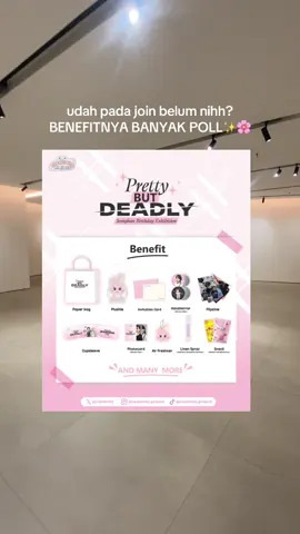 ✨ Venue Preview✨ Ready for Jeonghan Birthday Exhibition! 🌸🎀💗 Special Jeonghan Exhibition?✅ Photozone? ✅ Exclusive Goodies? YES! and many more! 🌸 Dont miss it! 🎫 RSVP : https://bit.ly/PrettyButDeadlyJeonghanBdayExhibition #jeonghan #jeonghanbirthday #jeonghanbirthdayparty #jeonghanexhibition #jeonghanbirthday2025 