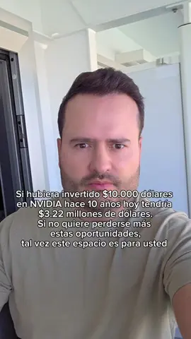 Nunca es tarde para empezar a invertir  #wealth #interescompuesto #finanzaspersonales #comoinvertir #nvidia 