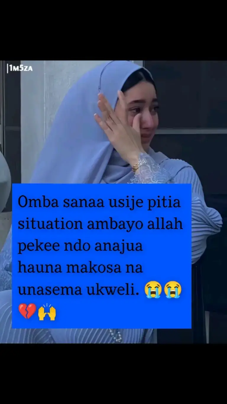 inauma mnoo😭💔 #heartbroken #kenyantiktok🇰🇪 #islamicmotivation   #sad #muslim 