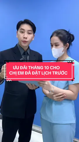 Ưu đãi tháng 10 dành cho chị em đang có ý định làm đẹp #nangmuicautruc #catmi #cangdamat #suamuihong #cangdamini