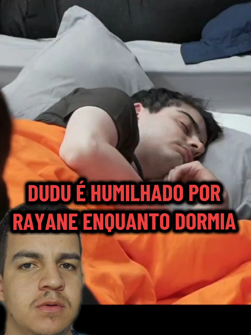 Record expõe Dudu Camargo sendo humilhado por Rayane enquanto dormia e aliados dão risada dele
