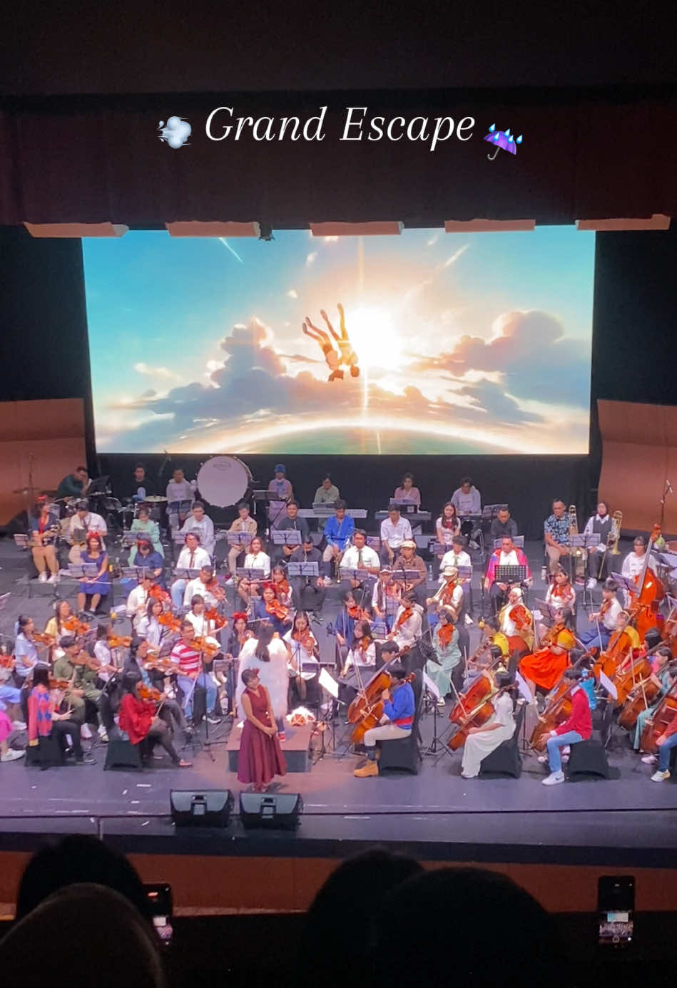grand escapee😍 @trustorchestra #grandescape #tenkinoko #weatheringwithyou #anime #fyp 