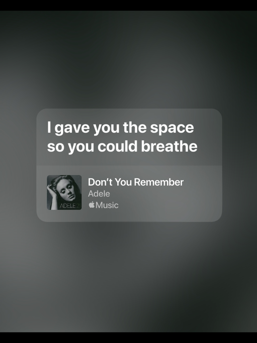 Adele's voice🫠 #dontyouremember #adele #lyrics #liriklagu #foryou 