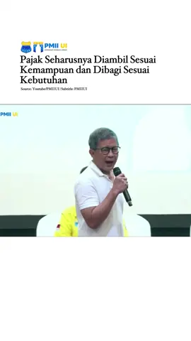 Pajak seharusnya Di ambil sesuai kemampuan dan di bagi sesuai kebutuhan   Tonton selengkapnya pada link berikut: https://www.youtube.com/live/Hgff8WGwPJk?si= 8SI44XLkRRf3EnMi  #rockygerung #ui #mahasiswa #pmii #pemilu
