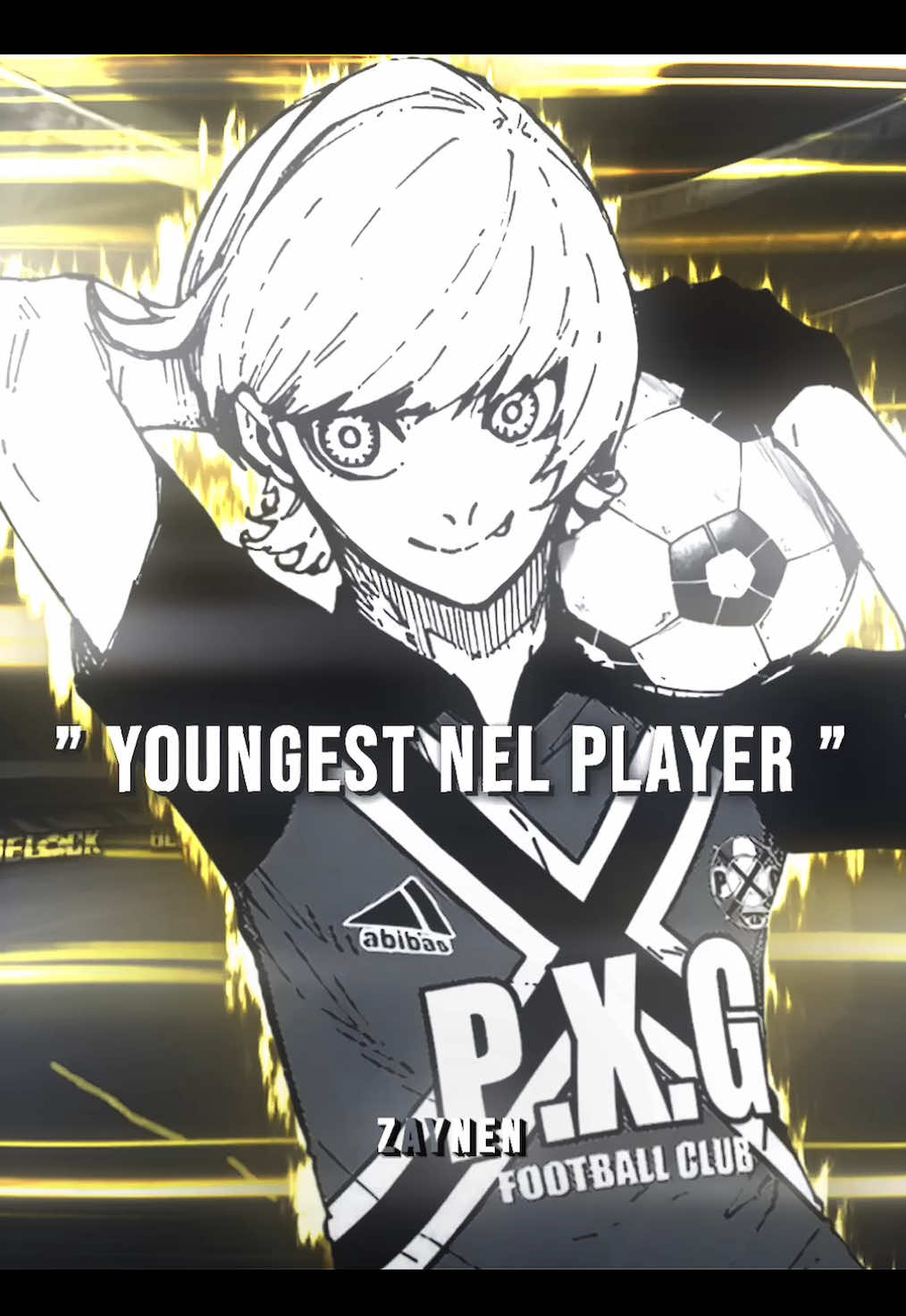 Youngest player…🔥 | SONG ~ Montagem memorias | #fyp #zaynen #edit #bluelockedit #bluelock 