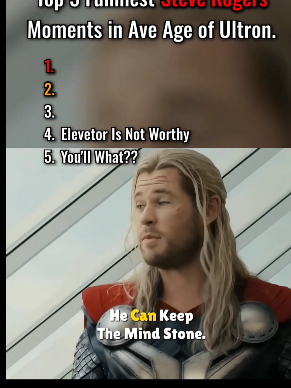 #ranking #top5 #funnymoments #starlord #avengers 