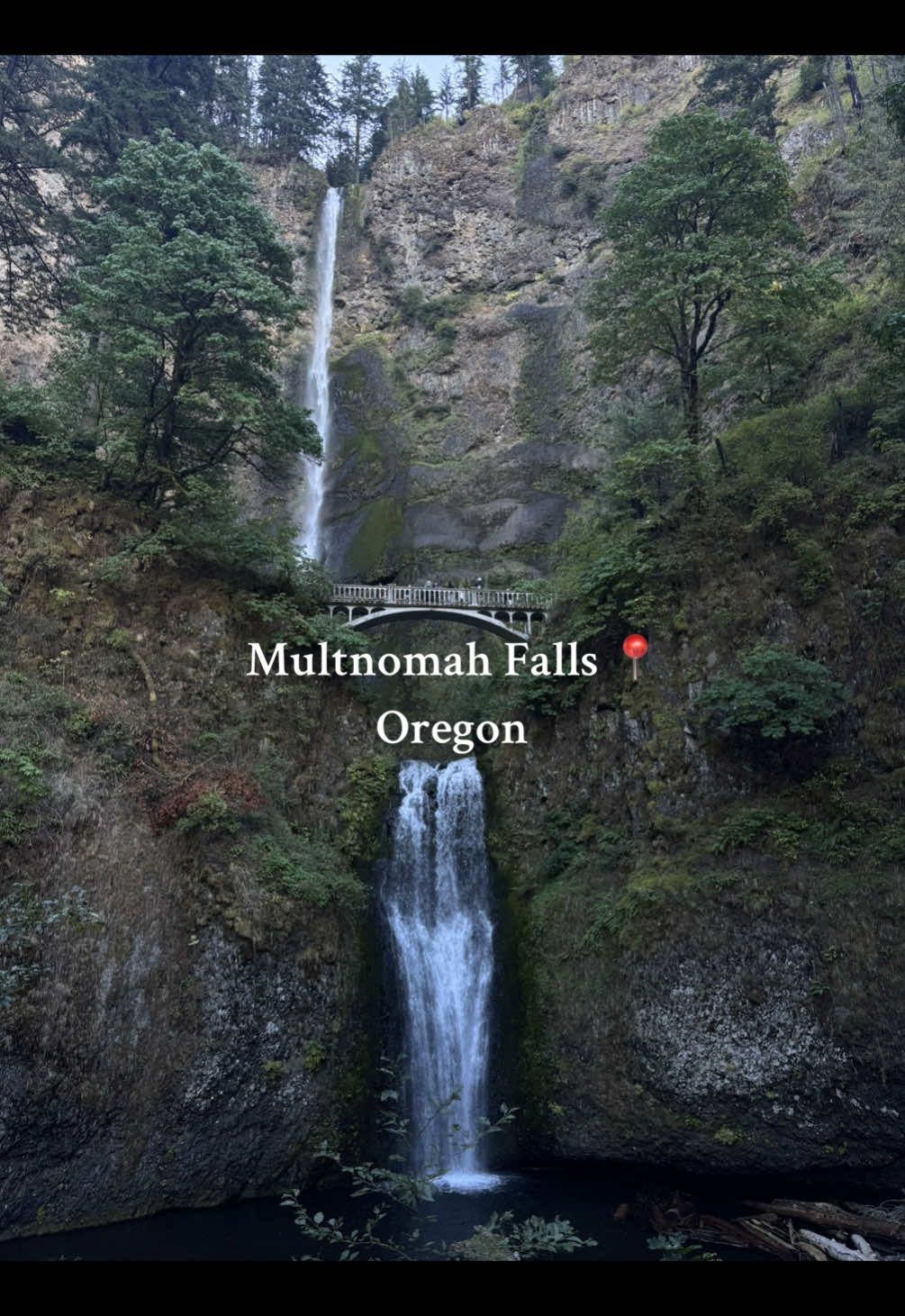 a must! #multnomahfalls #oregon #fyp 