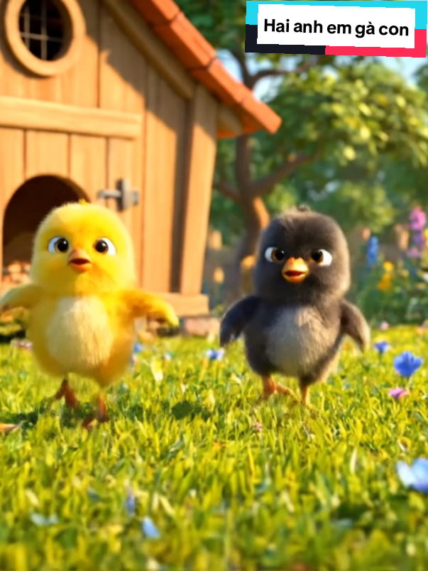 😝😝😝Nhiều lúc bận các cô nhờ làm video mình vẫn nhận làm, làm cho vui thôi chứ chưa đủ cốc trà tranh 🙃🙃🙃Video cô nào nhờ mình làm gửi xong mà không rep nhỉ  😝😝😝Chú gà con cũng đáng yêu đấy chứ  Câu chuyện: Hai anh em gà con #xuhuong #ai #gvmn #tranlymamnon66 #giaovien 