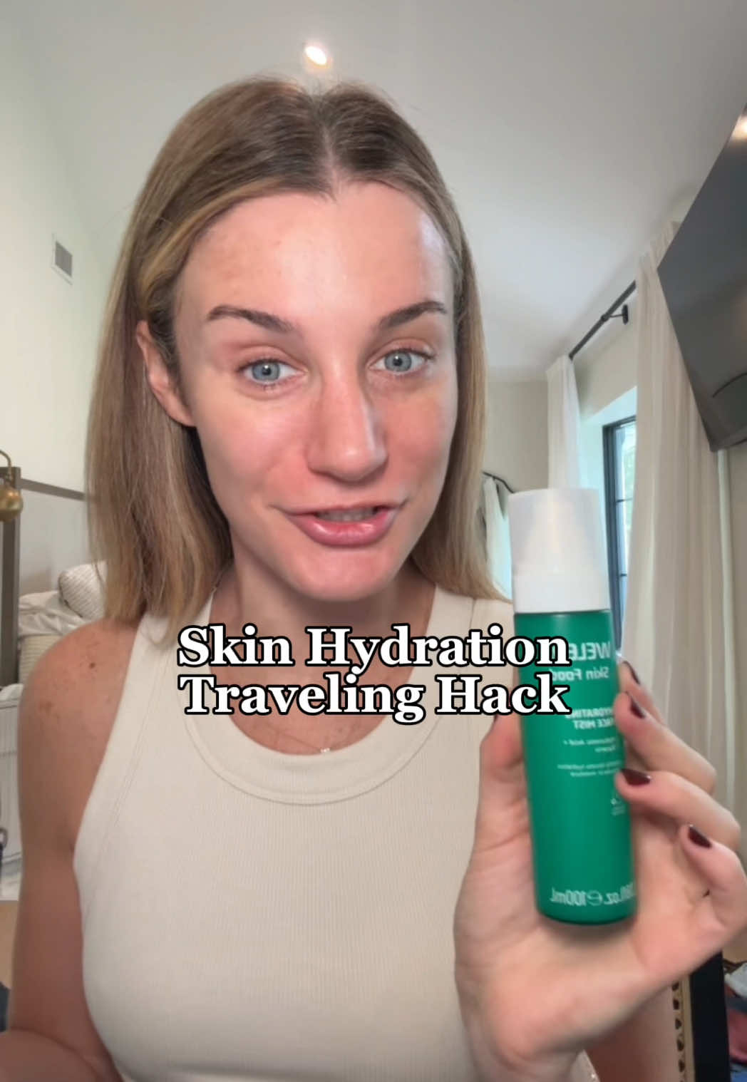The @Weleda USA Skin Food Hydrating Face Mist is the best and easiest way to keep my skin hydrated on long travel days! It's no wonder it's won an Allure Best of Beauty award! #AD #weleda #weledafacemist #allurebestofbeauty