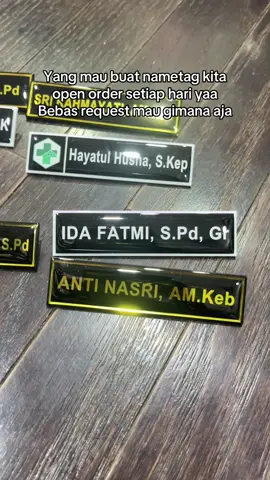 Open order nametag #masukberanda #nametag #aceh #geurugokgandapura #bros 