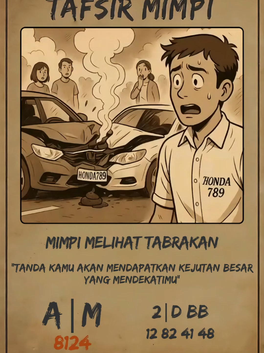 Mimpi melihat tabrakan memiliki arti bisa di jadikan kodal. #mimpi #artimimpi #artimimpimenurutislam #tafsirmimpi