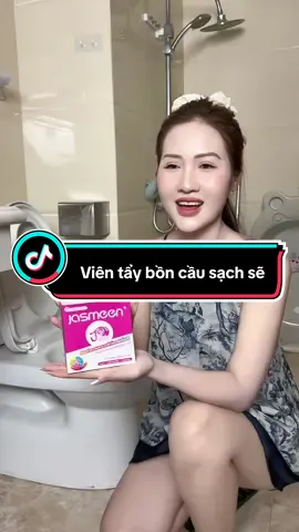 Tẩy bồn cầu sạch sẽ cả tháng #anhnhaxanh #anhnhaxanhreview #emanhnhaxanhreview #vientayboncau 