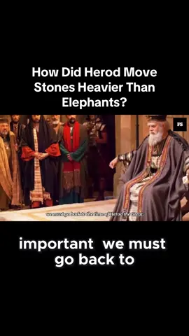 How Did Herod Move Stones Heavier Than Elephants? #Herod #BibleArchaeology #AncientEngineering #JerusalemHistory #BiblicalMysteries 