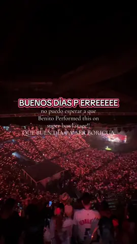 Disculpen los gritos pero es que no me cabe el orgullo en el pechooooo!! @Bad Bunny in the super bowil babyyyyyy!! #badbunny #badbunnysuperbowl #superbowl2026 #badbunnypr #puertorico 
