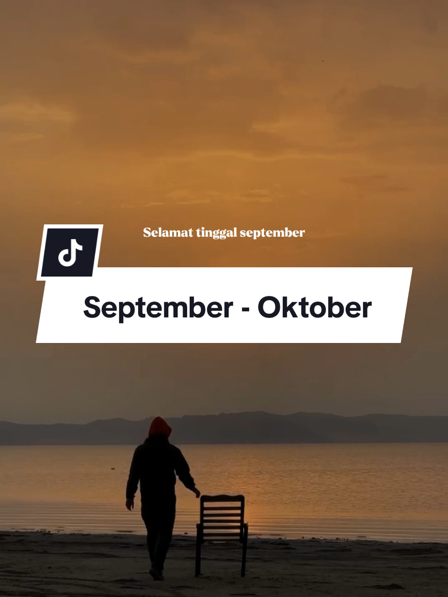 Selamat tinggal september welcome oktober #fyp #september #quotes #oktober #katakata 