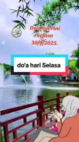 #doa#hari#selasa#30/9/2025#
