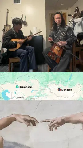 🇰🇿 🤝 🇲🇳  @Nemo_g  #kazakhstan #mongolia #throatsinging #dombra #morinkhuur 